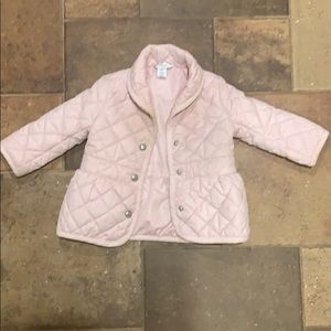 Baby girl spring puff jacket